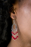 Not The Only Fish In The Sea - Red Earrings