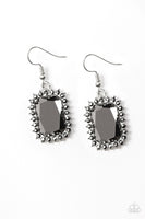 Downtown Dapper - Silver Paparazzi Earrings