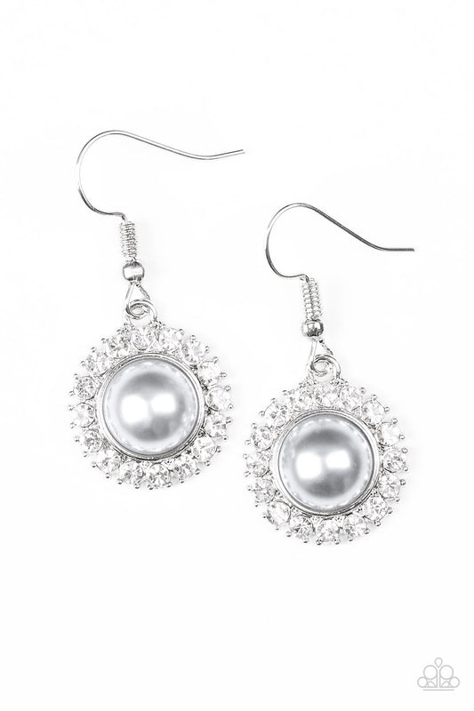Fashion Show Celebrity - Silver Paparazzi Earrings