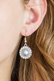 Fashion Show Celebrity - Silver Paparazzi Earrings