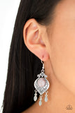 Enchantingly Environmentalist - Silver Paparazzi Earrings