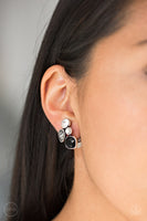 Super Superstar - Black Paparazzi Clip On Earrings