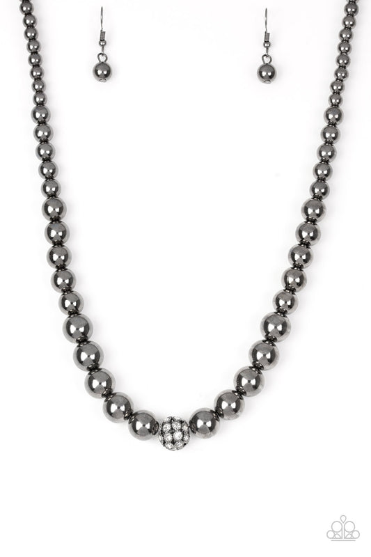 High-Stakes FAME - Black Paparazzi Necklace