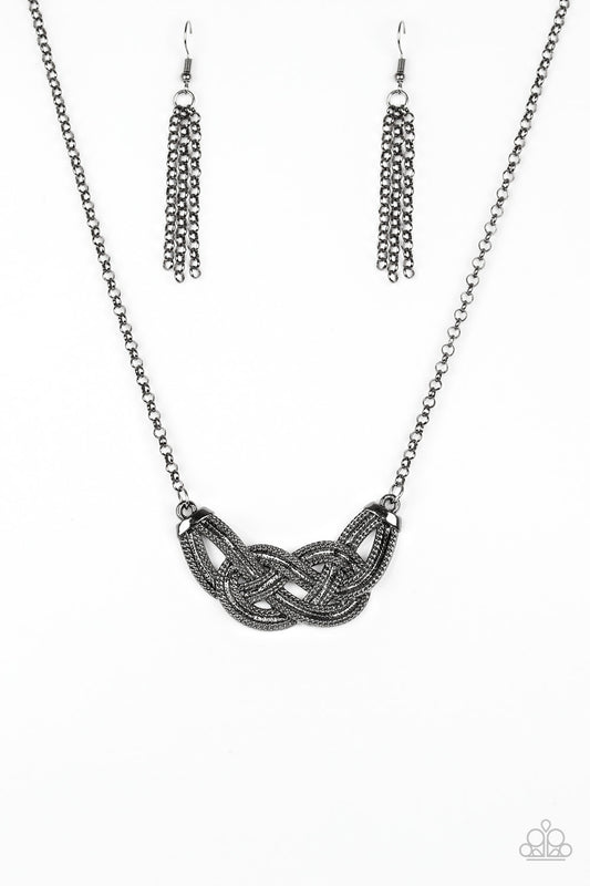 Nautically Naples - Black Paparazzi Necklace