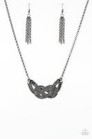 Nautically Naples - Black Paparazzi Necklace