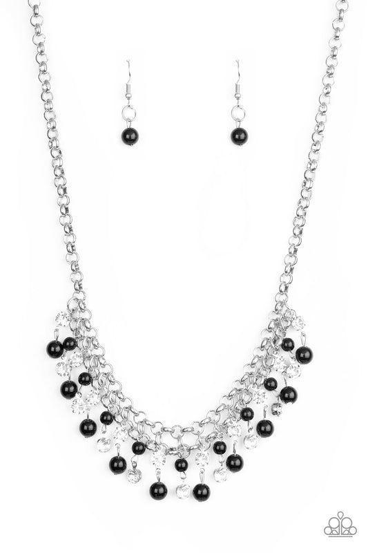 You May Kiss The Bride - Black Paparazzi Necklace
