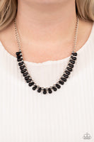 Extinct Species - Black Paparazzi Necklace