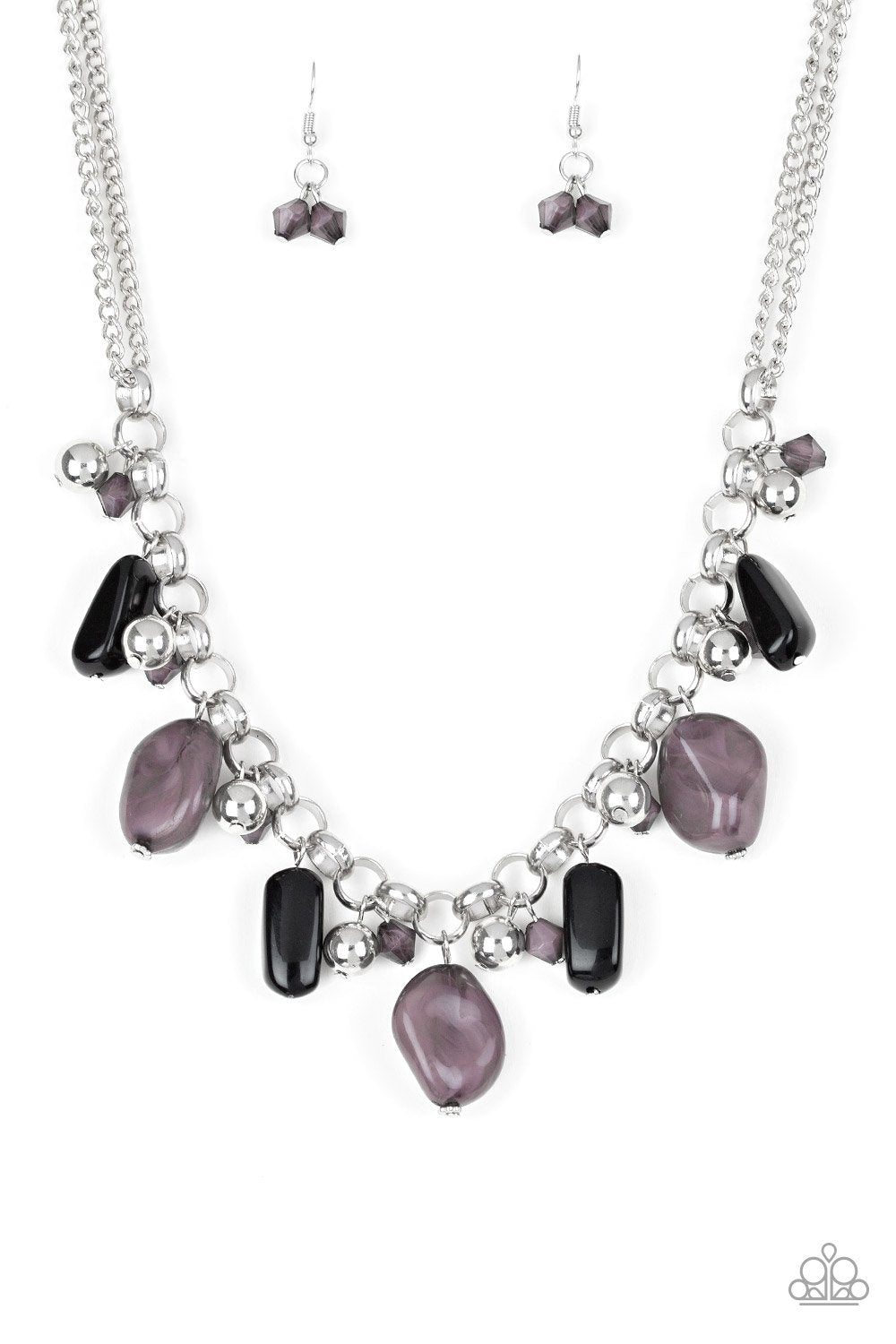 Grand Canyon Grotto Black Paparazzi Necklace
