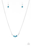 Sparkling Stargazer - Blue Paparazzi Necklace