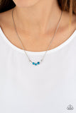 Sparkling Stargazer - Blue Paparazzi Necklace