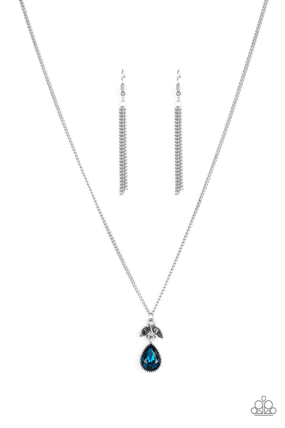 Nice To Meet You - Blue Paparazzi Necklace