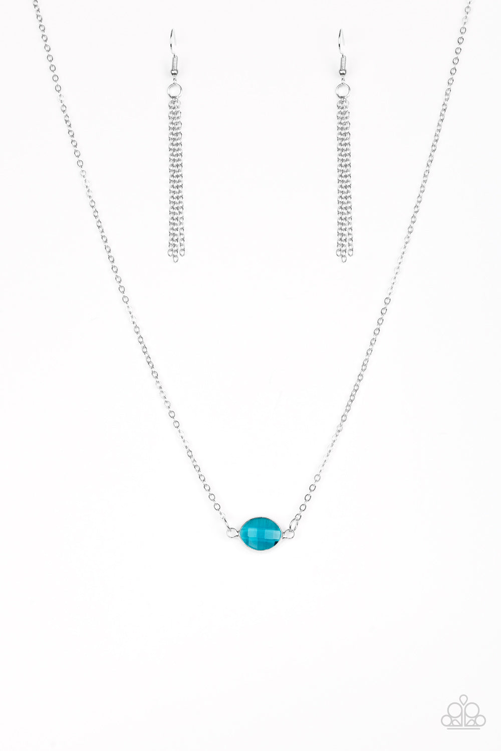 Fashionably Fantabulous - Blue Paparazzi Necklace