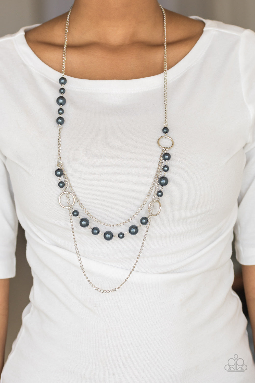 Party Dress Princess - Blue Paparazzi Necklace