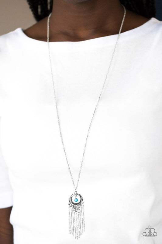 Western Weather - Blue Paparazzi Necklace