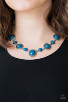 Voyager Vibes - Blue Paparazzi Necklace