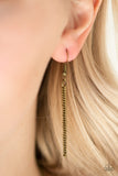 CHAINS of Command - Brass Paparazzi Necklace