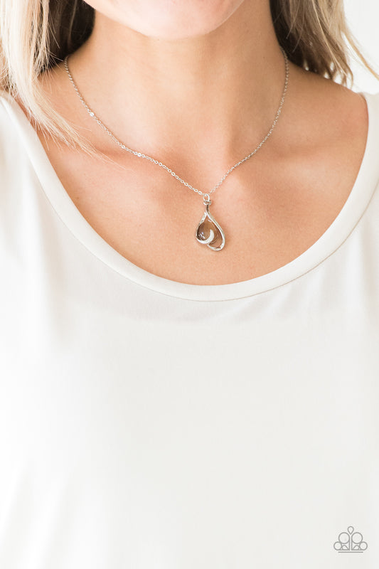 Tell Me A Love Story - Brown Paparazzi Necklace