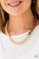 5th Avenue A-Lister - Brown Paparazzi Necklace