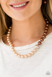 5th Avenue A-Lister - Brown Paparazzi Necklace
