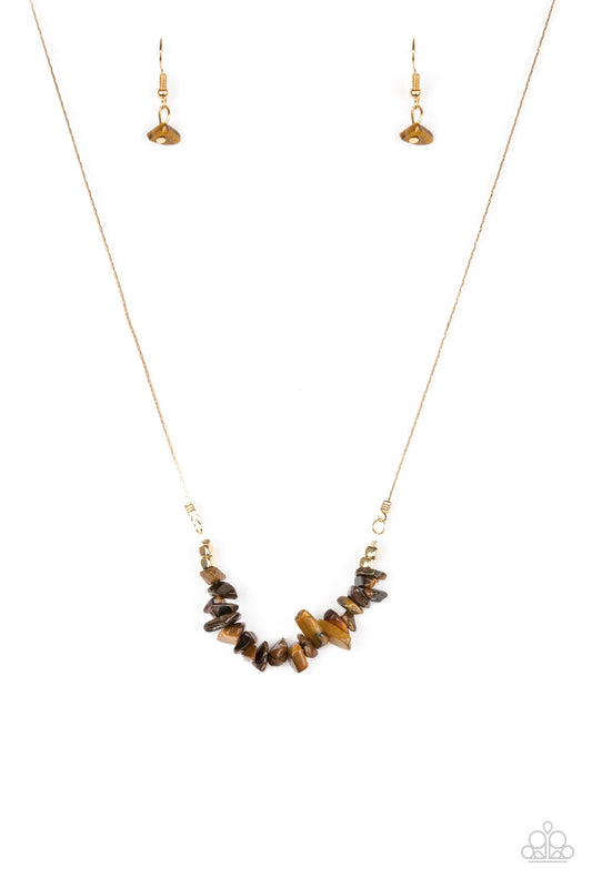 Back to Nature Brown Paparazzi Necklace