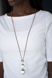 Embrace The Journey - Brown Paparazzi Necklace