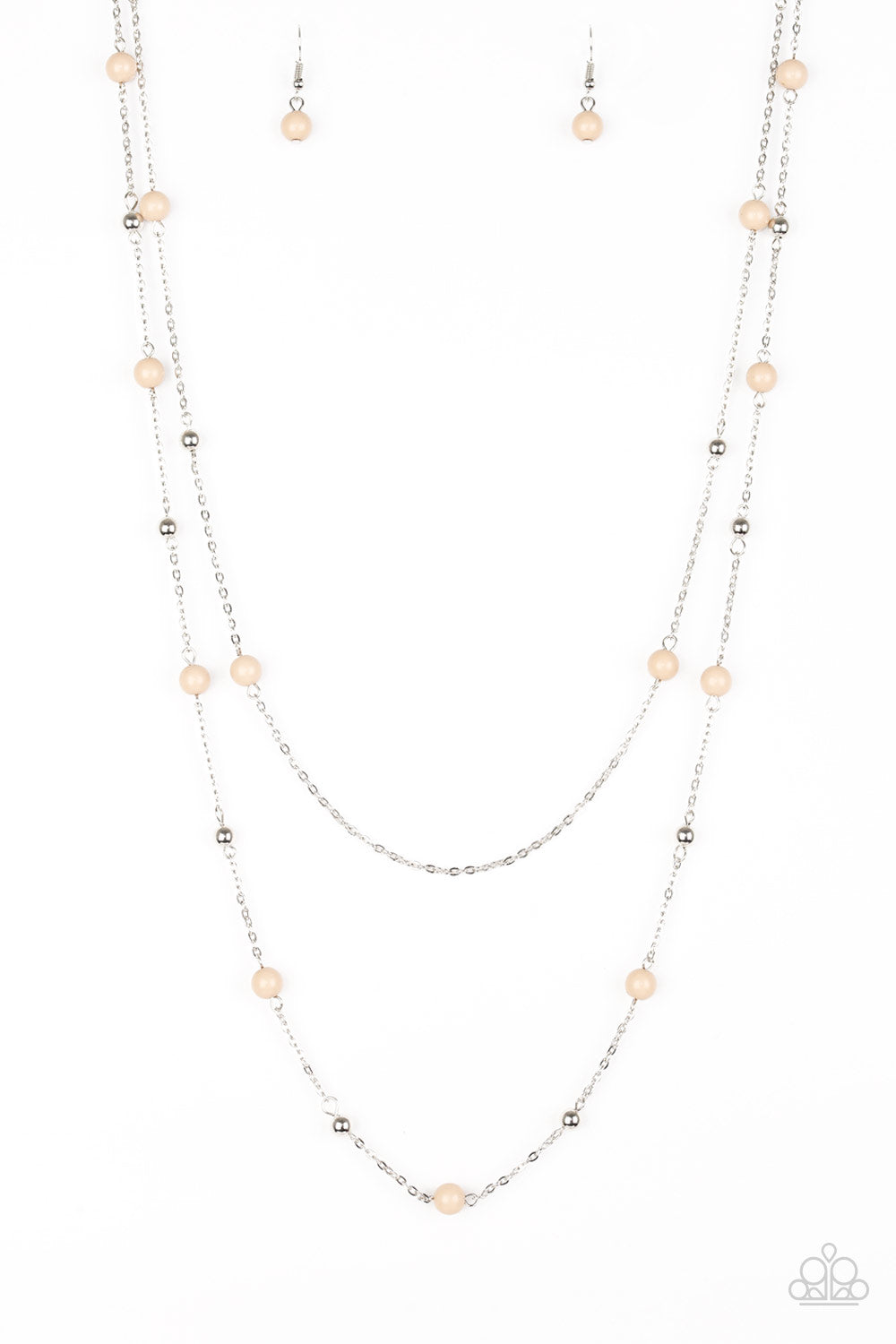 Beach Party Pageant - Brown Paparazzi Necklace