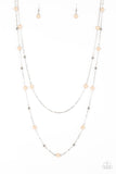 Beach Party Pageant - Brown Paparazzi Necklace