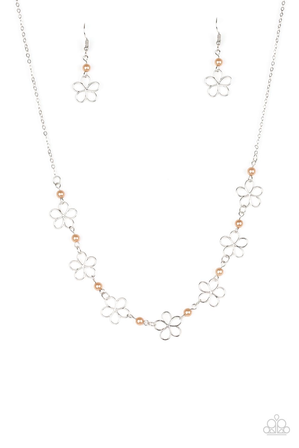 Always Abloom - Brown Paparazzi Necklace