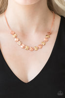Simple Sheen - Copper Paparazzi Necklace 