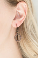 Trippin On Texture - Copper Paparazzi Necklace