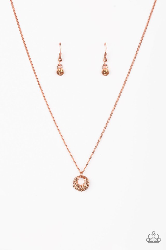 One Small Step for GLAM - Copper Paparazzi Necklace