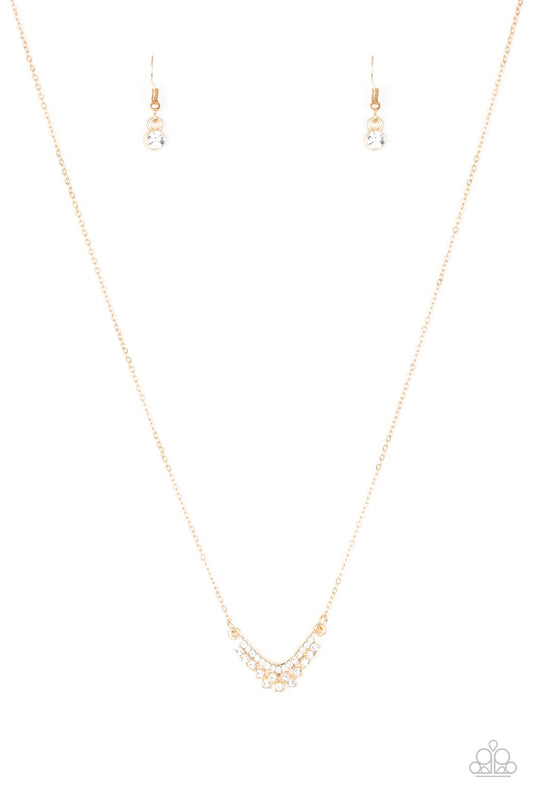 Classically Classic Gold Paparazzi Necklace