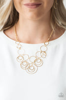 Break The Cycle - Gold Paparazzi Necklace