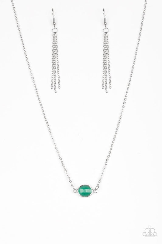 Fashionable Fantabulous Green Paparazzi Necklace