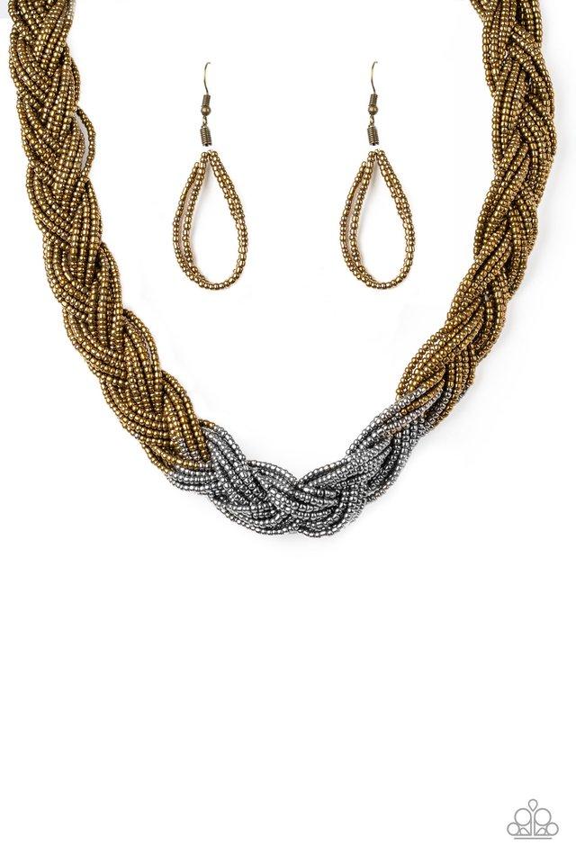 Brazilian Brilliance Multi Paparazzi Necklace