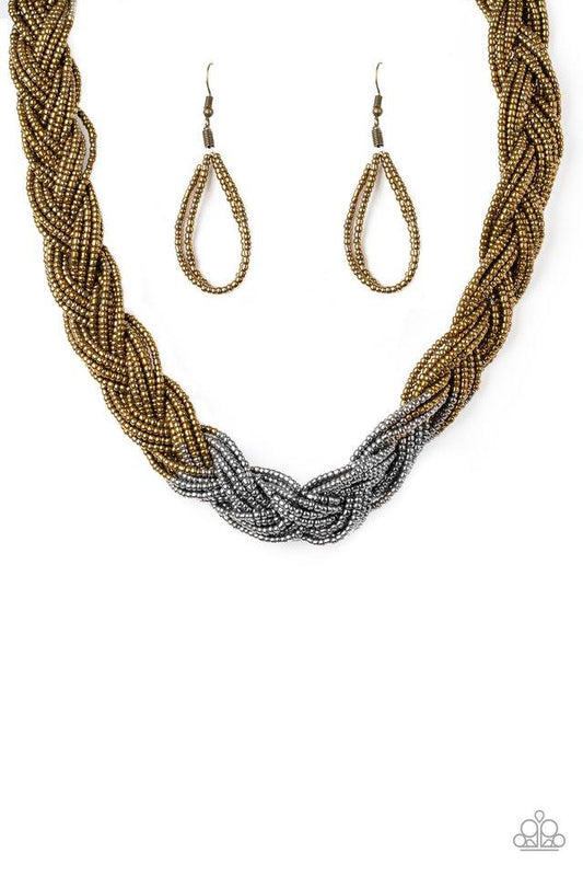 Brazilian Brilliance Multi Paparazzi Necklace
