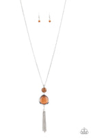 Have Some Common SENSEI - Orange Paparazzi Necklace