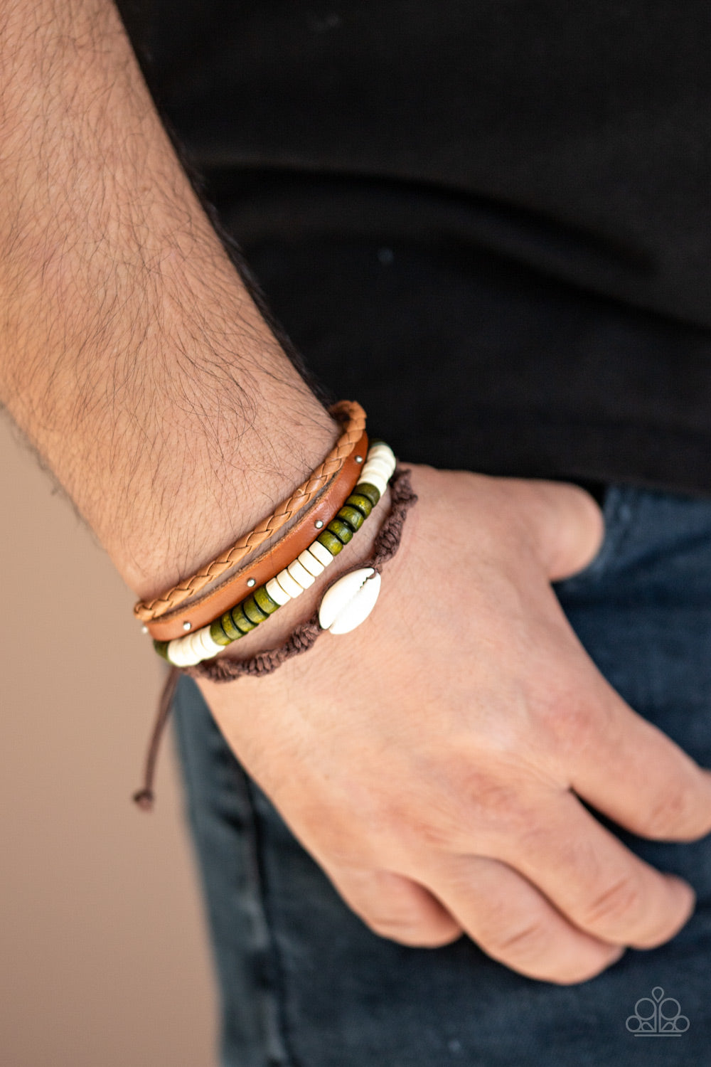 Beach Bounty - Green Paparazzi Bracelet