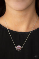 Rose-Colored Glasses - Purple Paparazzi Necklace