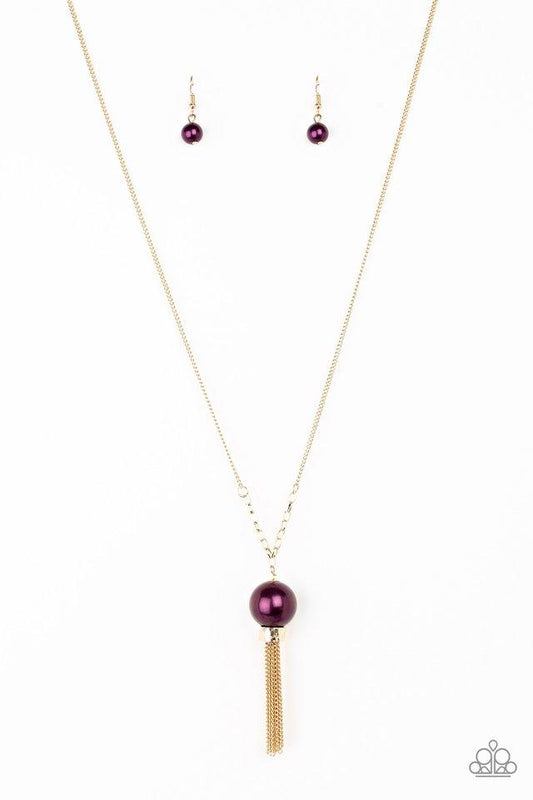 Belle of the BALLROOM Purple Paparazzi Necklace