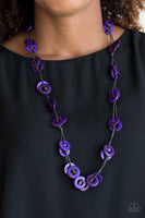 Waikiki Winds - Purple Paparazzi Necklace