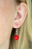 Egyptian Spell - Red Paparazzi Necklace
