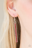 Intensely Industrial - Red Paparazzi Necklace