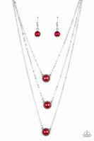 A Love For Luster - Red Paparazzi Necklace