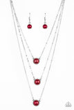 A Love For Luster - Red Paparazzi Necklace