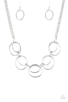 Urban Orbit - Silver Paparazzi Necklace