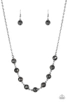 Starlit Socials - Silver Paparazzi Necklace