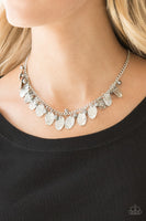 Vintage Gardens - Silver Paparazzi Necklace