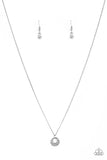 One Small Step For GLAM - White Paparazzi Necklace