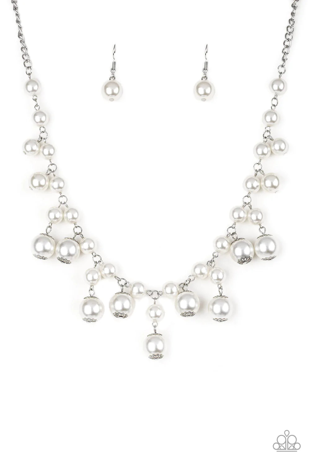 Soon To Be Mrs. White Paparazzi Necklace